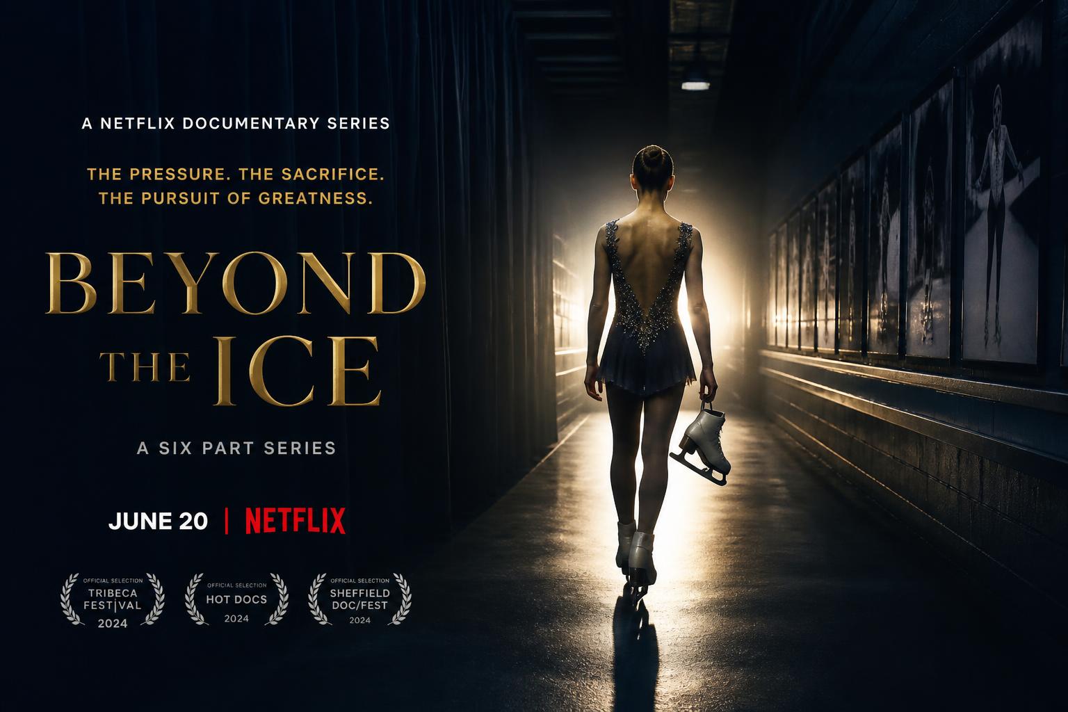 Key art del documentario Movie On Ice